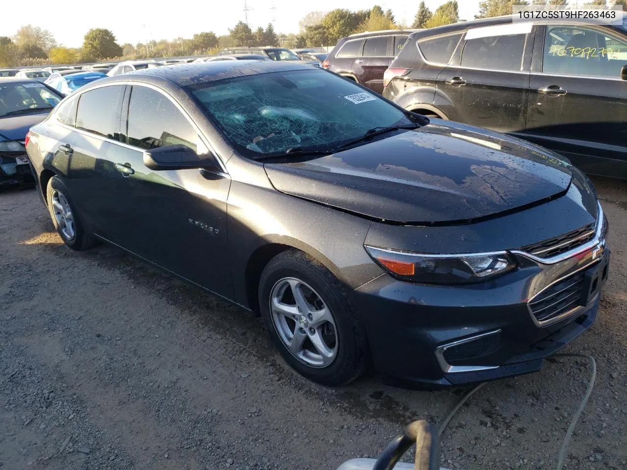 2017 Chevrolet Malibu Ls VIN: 1G1ZC5ST9HF263463 Lot: 76329414