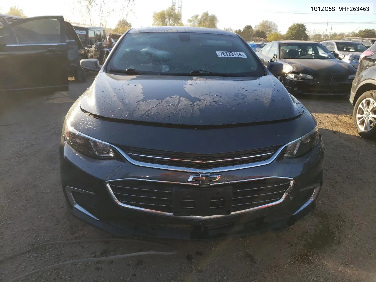 2017 Chevrolet Malibu Ls VIN: 1G1ZC5ST9HF263463 Lot: 76329414