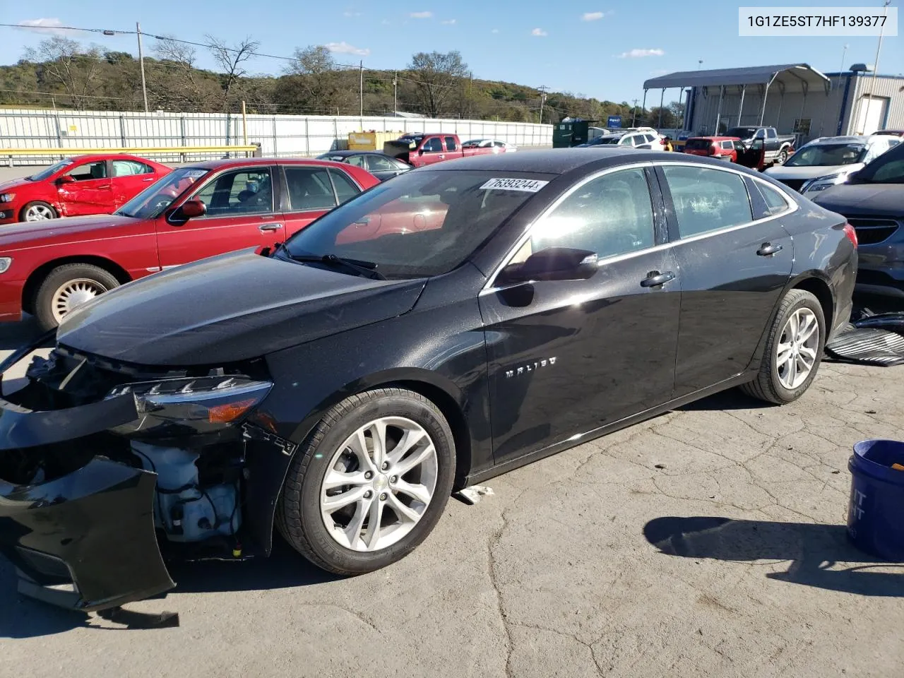 2017 Chevrolet Malibu Lt VIN: 1G1ZE5ST7HF139377 Lot: 76393244