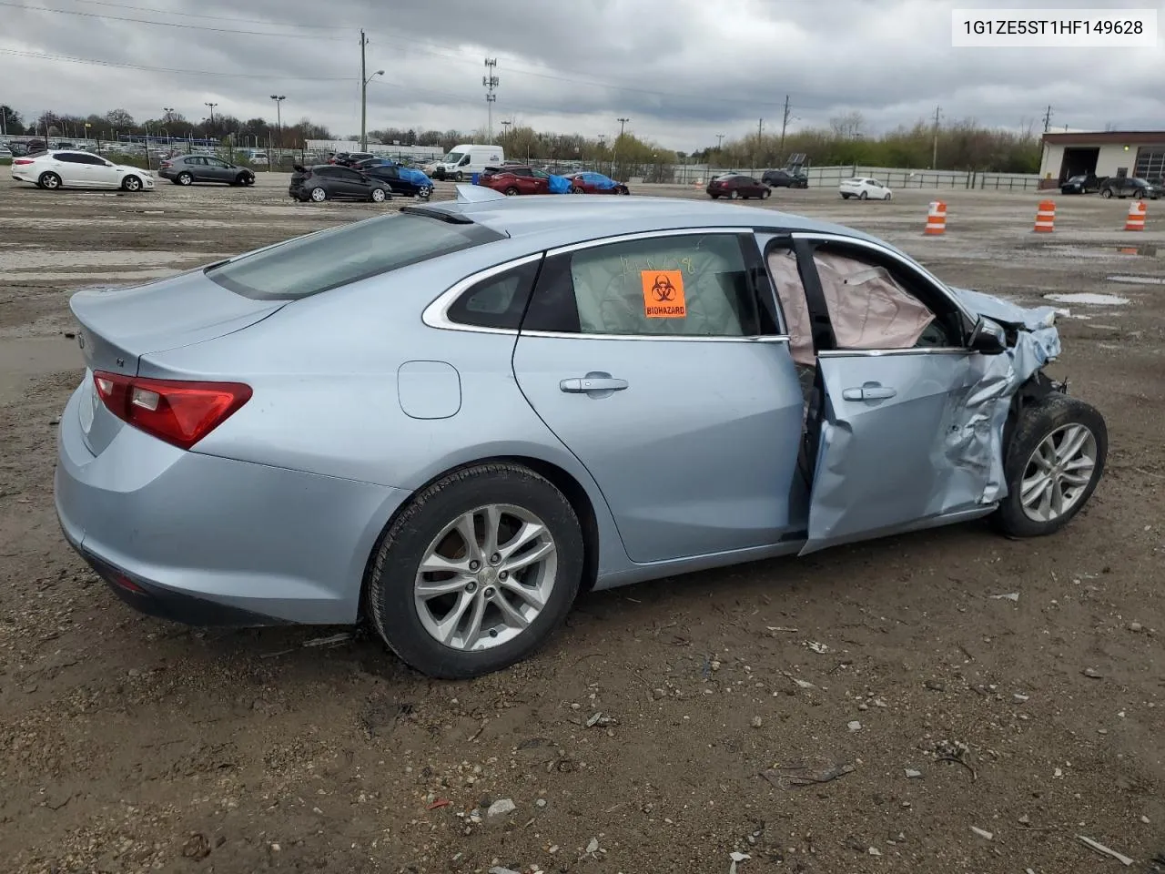 2017 Chevrolet Malibu Lt VIN: 1G1ZE5ST1HF149628 Lot: 76492884