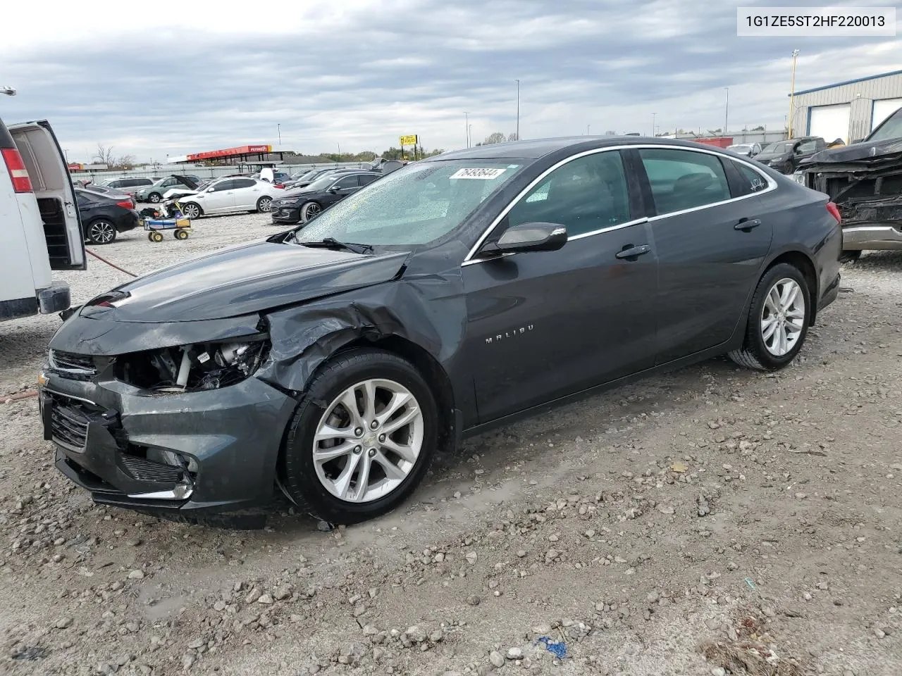 2017 Chevrolet Malibu Lt VIN: 1G1ZE5ST2HF220013 Lot: 76493644