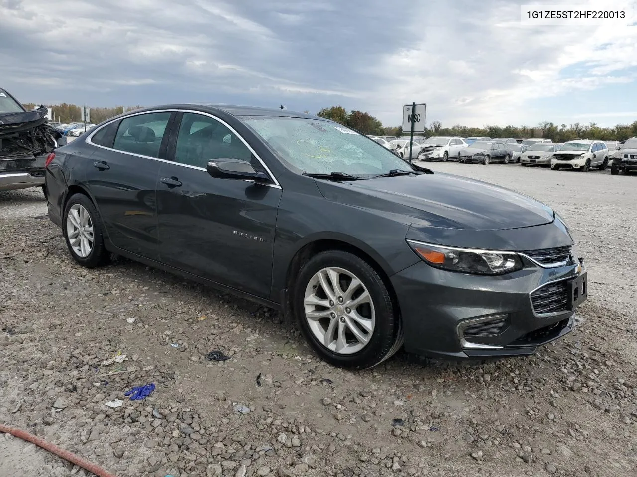 2017 Chevrolet Malibu Lt VIN: 1G1ZE5ST2HF220013 Lot: 76493644