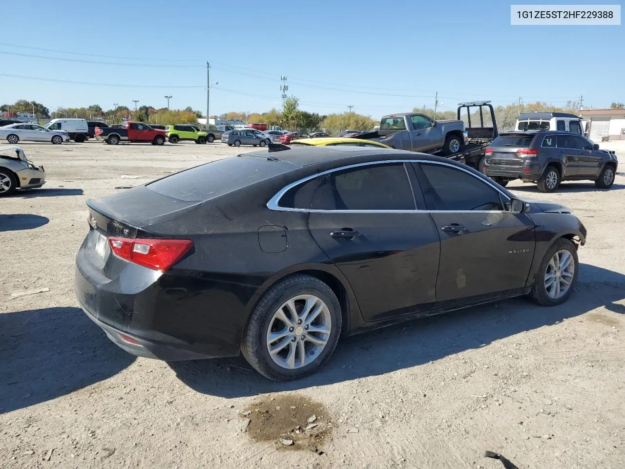 2017 Chevrolet Malibu Lt VIN: 1G1ZE5ST2HF229388 Lot: 76498754