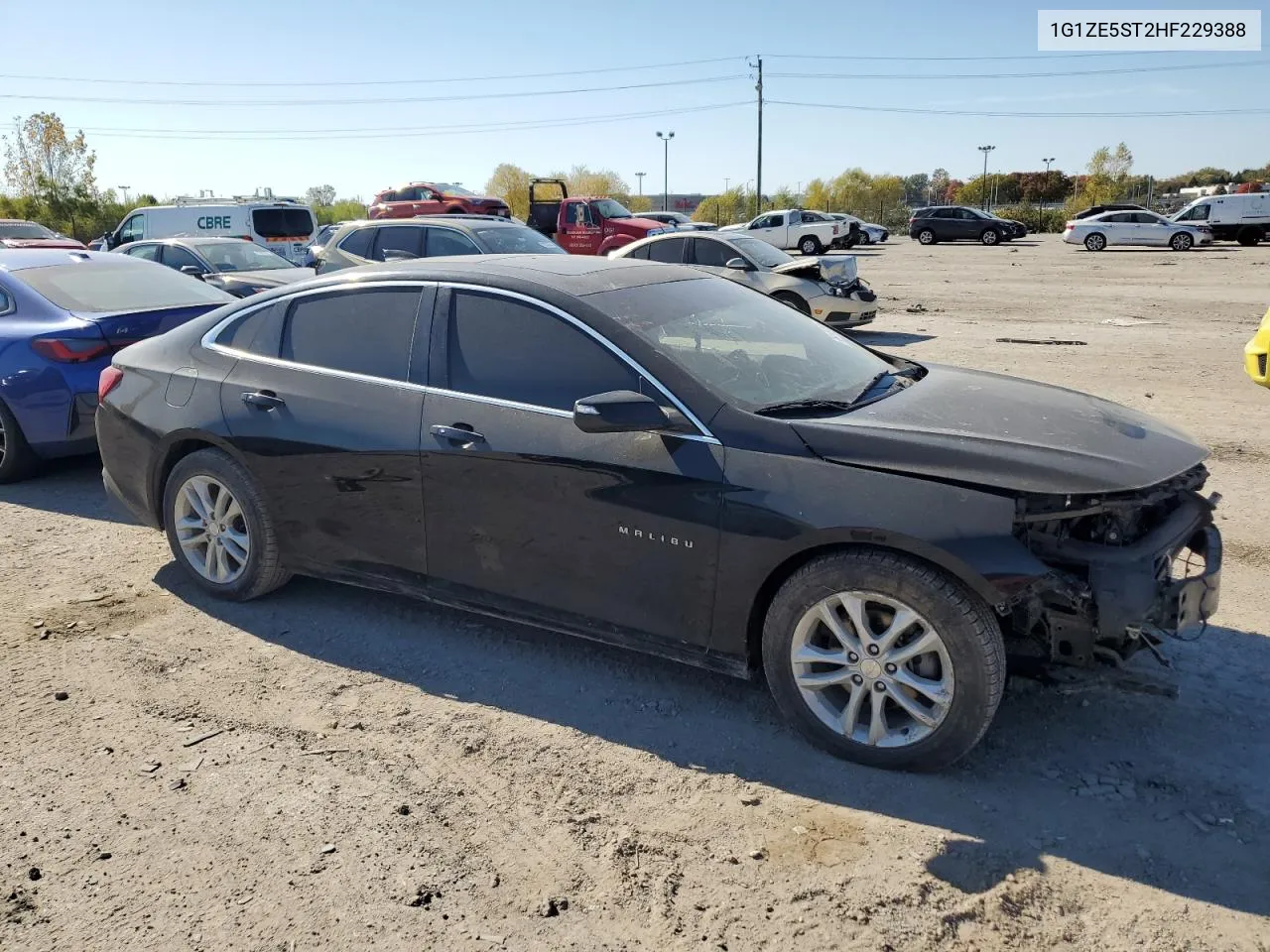 2017 Chevrolet Malibu Lt VIN: 1G1ZE5ST2HF229388 Lot: 76498754