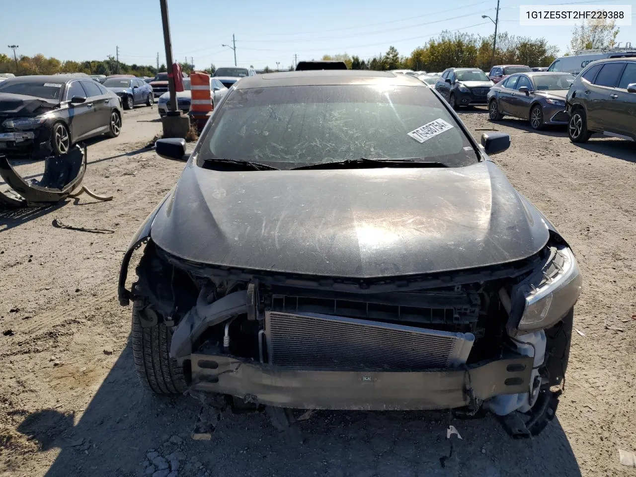 2017 Chevrolet Malibu Lt VIN: 1G1ZE5ST2HF229388 Lot: 76498754