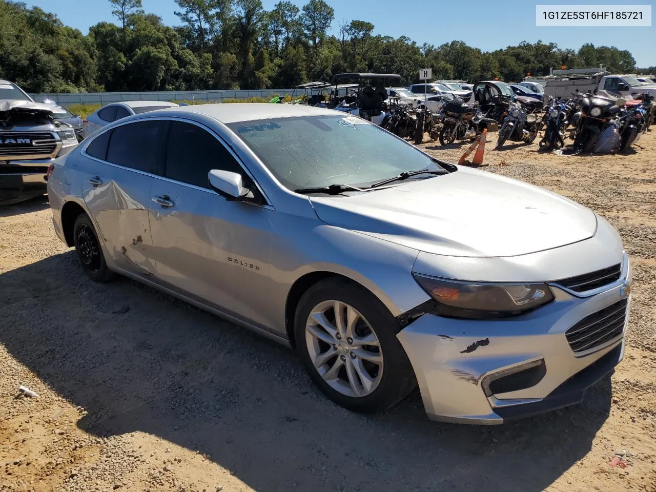 2017 Chevrolet Malibu Lt VIN: 1G1ZE5ST6HF185721 Lot: 76508414