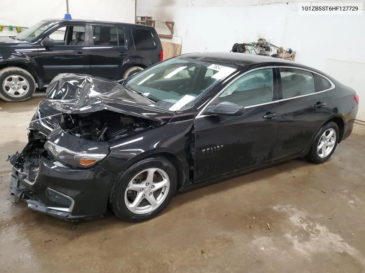 2017 Chevrolet Malibu Ls VIN: 1G1ZB5ST6HF127729 Lot: 76542604