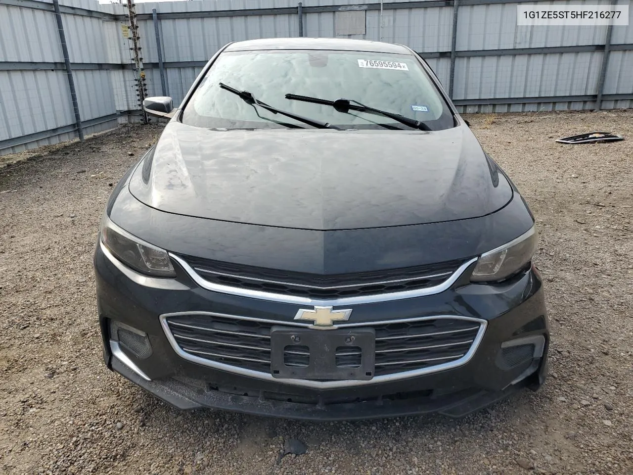 2017 Chevrolet Malibu Lt VIN: 1G1ZE5ST5HF216277 Lot: 76595594