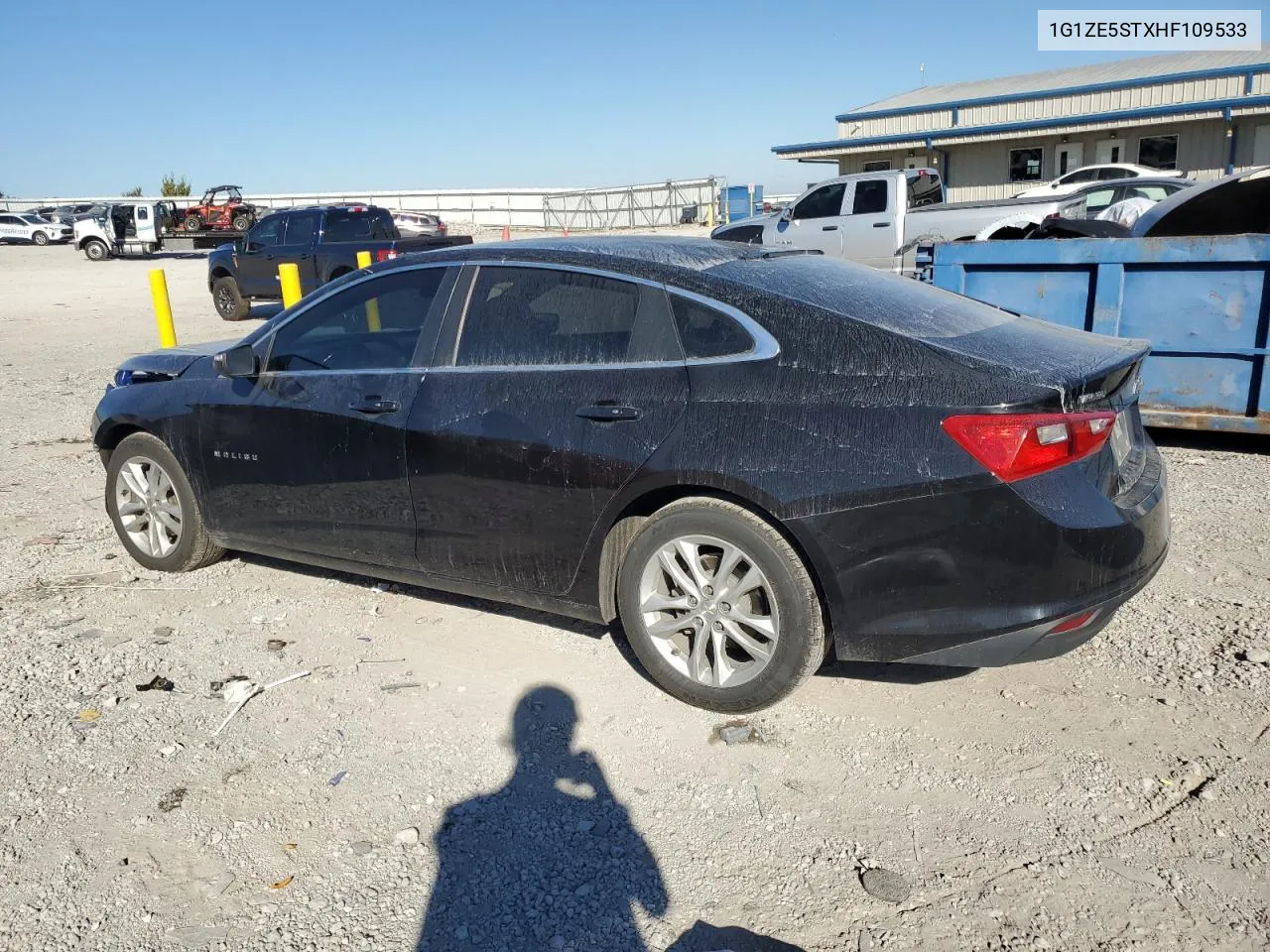 2017 Chevrolet Malibu Lt VIN: 1G1ZE5STXHF109533 Lot: 76620754