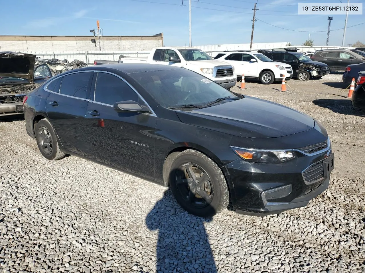 2017 Chevrolet Malibu Ls VIN: 1G1ZB5ST6HF112132 Lot: 76786324