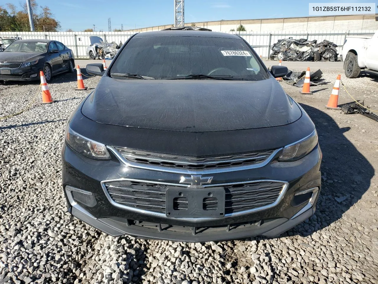 2017 Chevrolet Malibu Ls VIN: 1G1ZB5ST6HF112132 Lot: 76786324