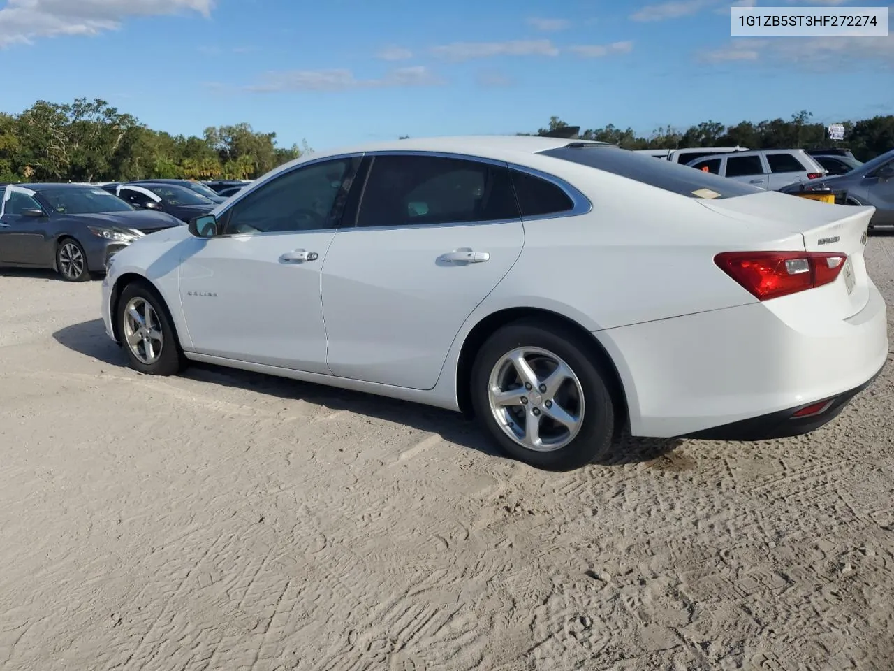 2017 Chevrolet Malibu Ls VIN: 1G1ZB5ST3HF272274 Lot: 76809474