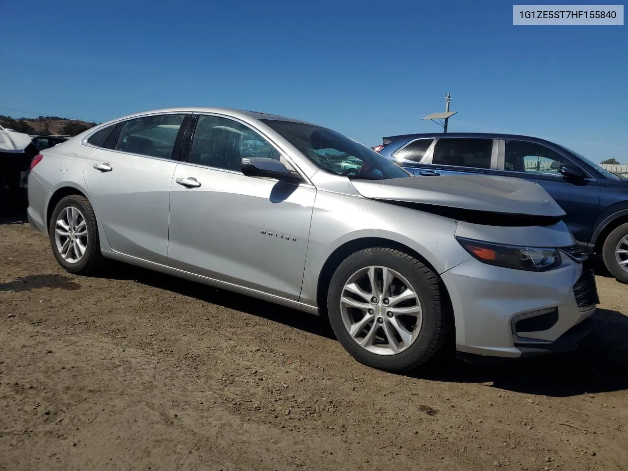 2017 Chevrolet Malibu Lt VIN: 1G1ZE5ST7HF155840 Lot: 76811184