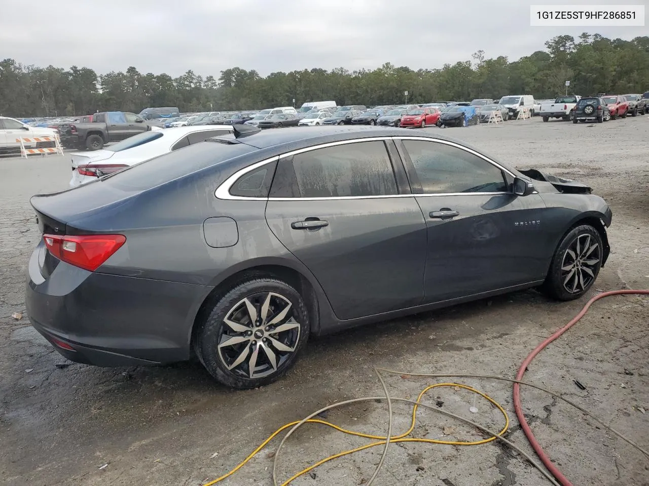 2017 Chevrolet Malibu Lt VIN: 1G1ZE5ST9HF286851 Lot: 76823684