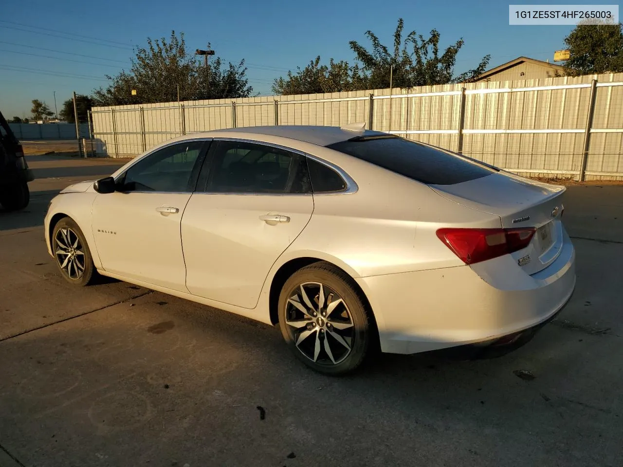 2017 Chevrolet Malibu Lt VIN: 1G1ZE5ST4HF265003 Lot: 76826394