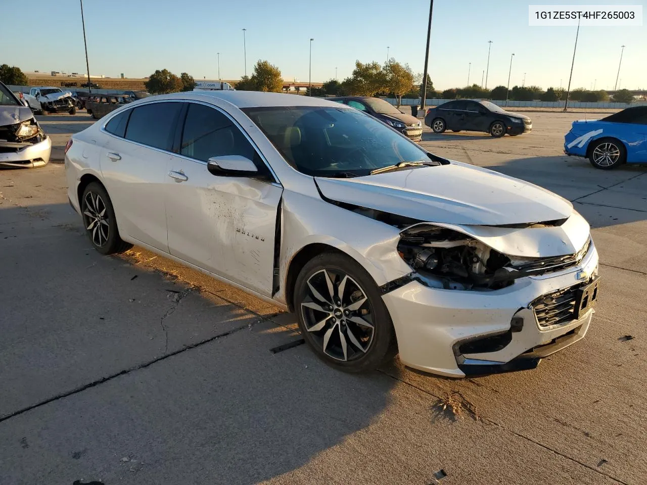 2017 Chevrolet Malibu Lt VIN: 1G1ZE5ST4HF265003 Lot: 76826394