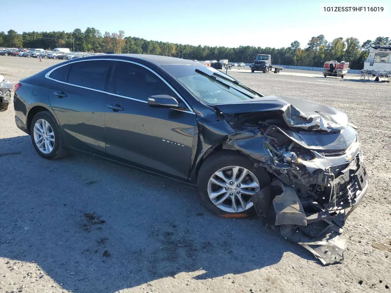 2017 Chevrolet Malibu Lt VIN: 1G1ZE5ST9HF116019 Lot: 76900334