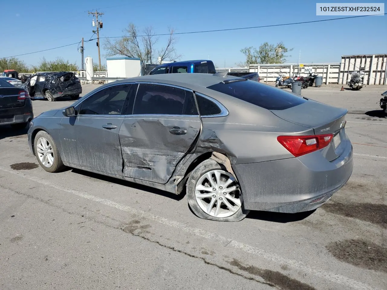 2017 Chevrolet Malibu Lt VIN: 1G1ZE5STXHF232524 Lot: 76925394