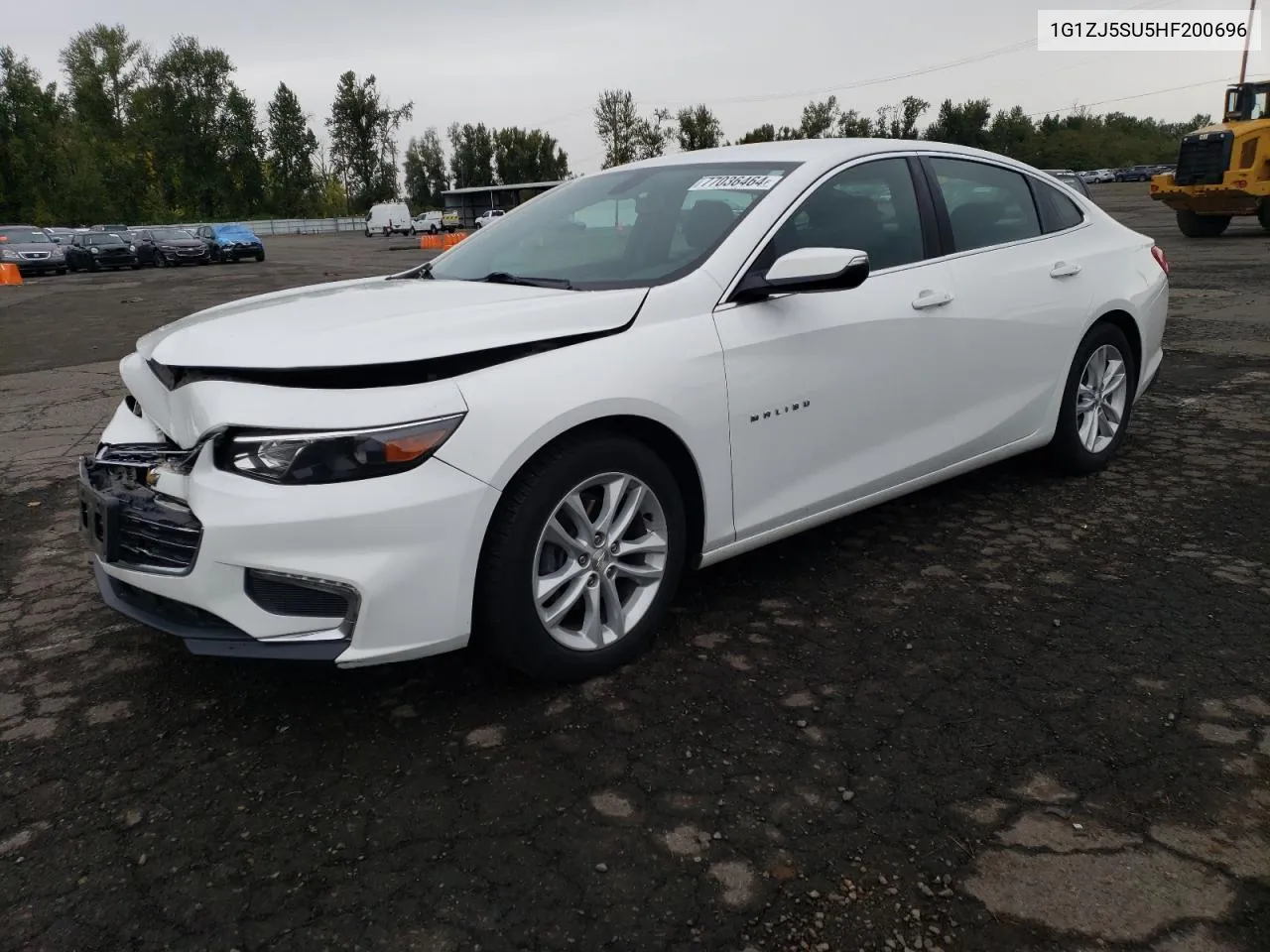 2017 Chevrolet Malibu Hybrid VIN: 1G1ZJ5SU5HF200696 Lot: 77036464