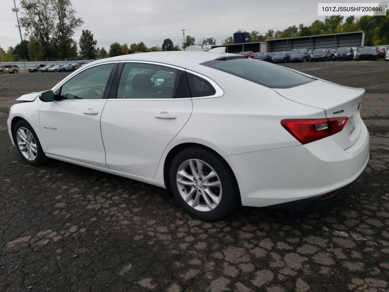 2017 Chevrolet Malibu Hybrid VIN: 1G1ZJ5SU5HF200696 Lot: 77036464