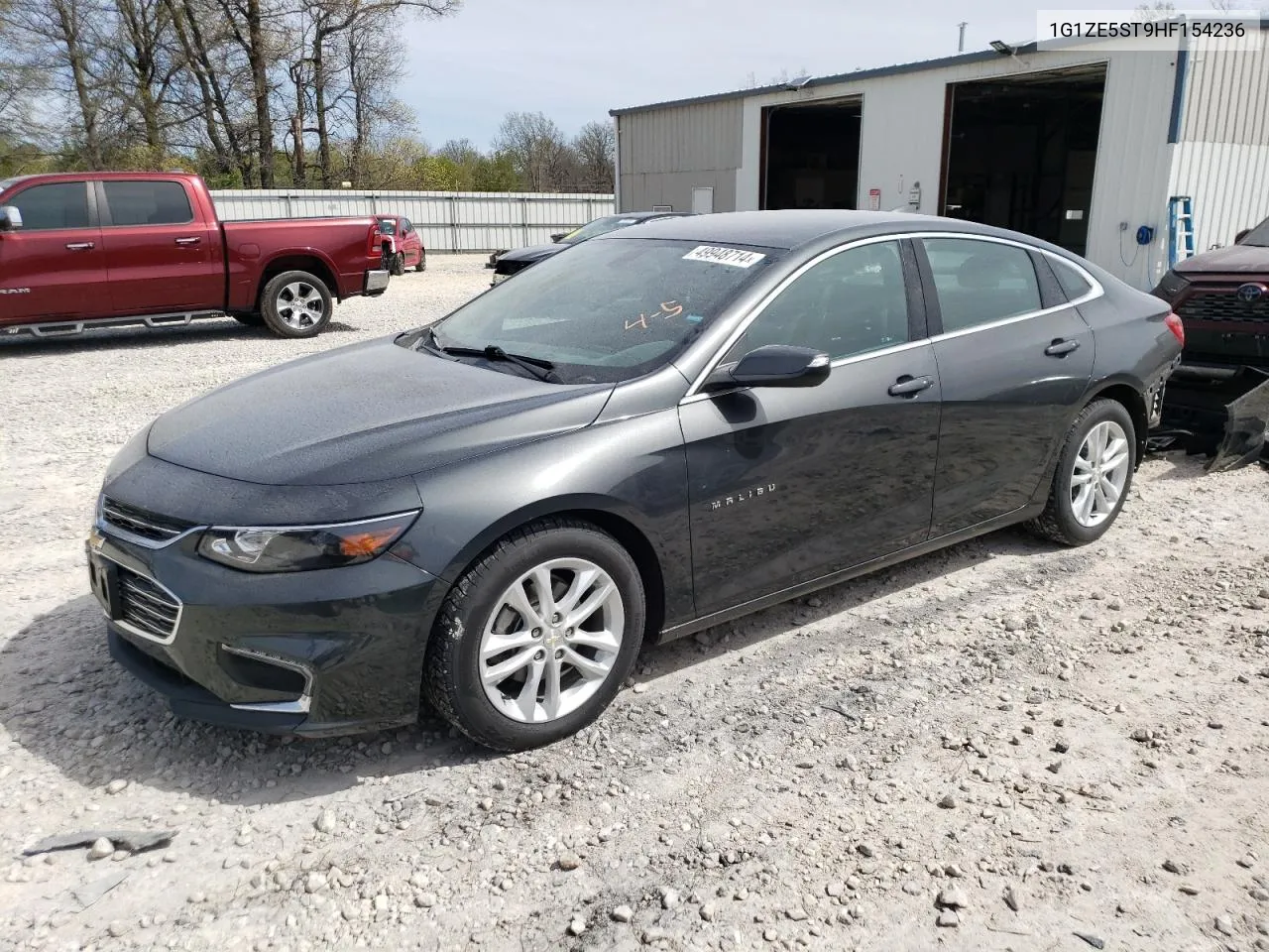 2017 Chevrolet Malibu Lt VIN: 1G1ZE5ST9HF154236 Lot: 77038264