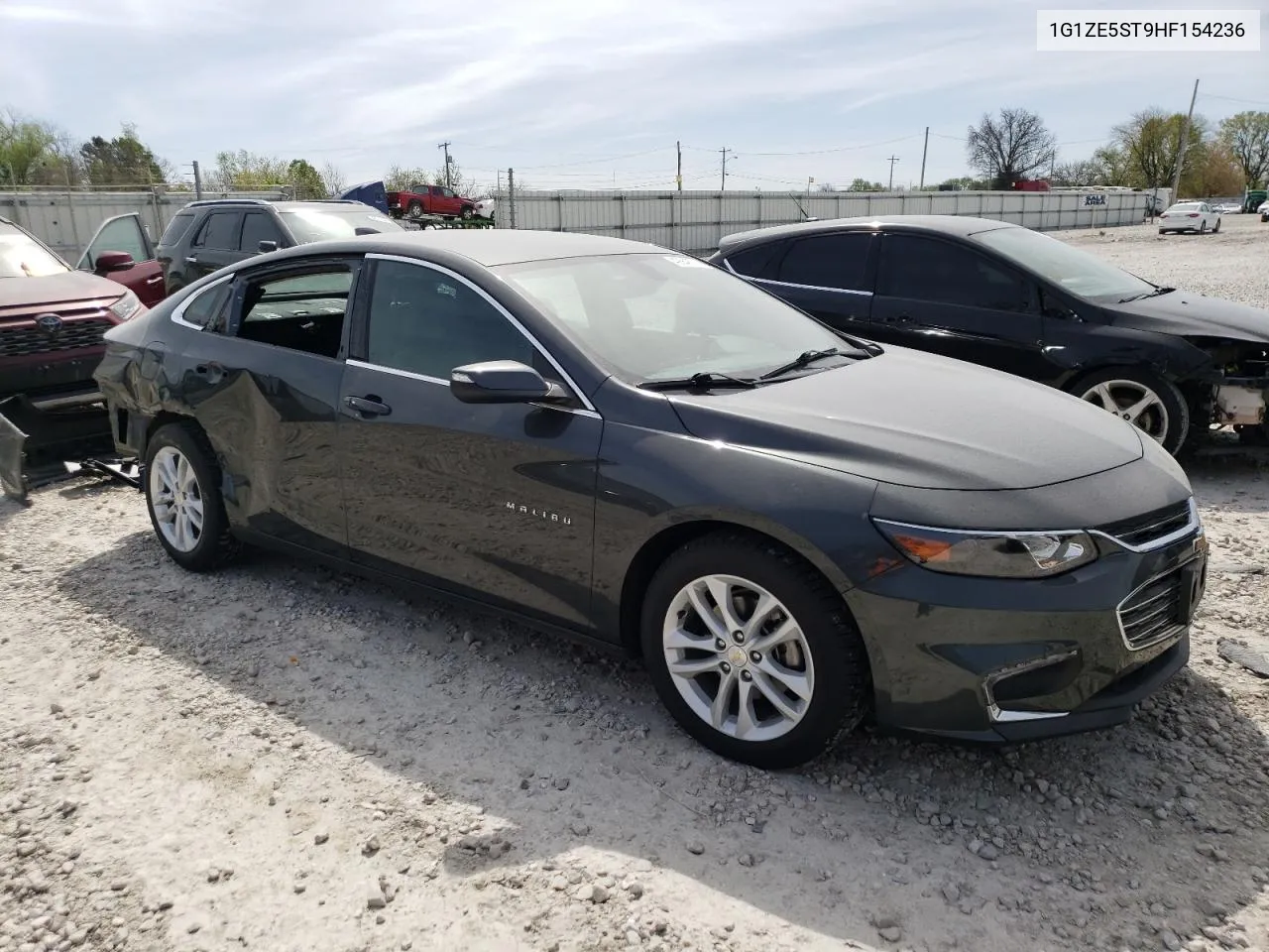 2017 Chevrolet Malibu Lt VIN: 1G1ZE5ST9HF154236 Lot: 77038264