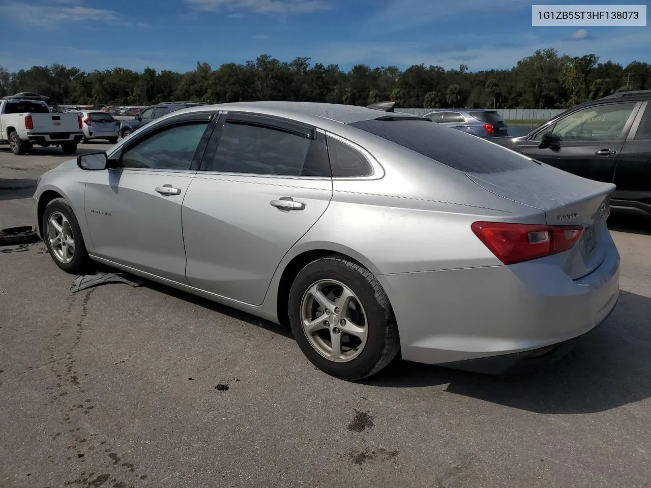 2017 Chevrolet Malibu Ls VIN: 1G1ZB5ST3HF138073 Lot: 77063744