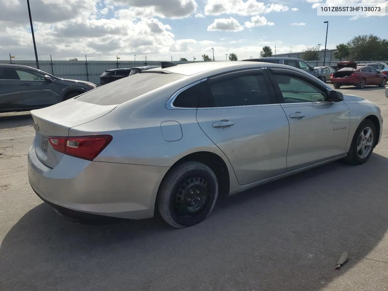 2017 Chevrolet Malibu Ls VIN: 1G1ZB5ST3HF138073 Lot: 77063744