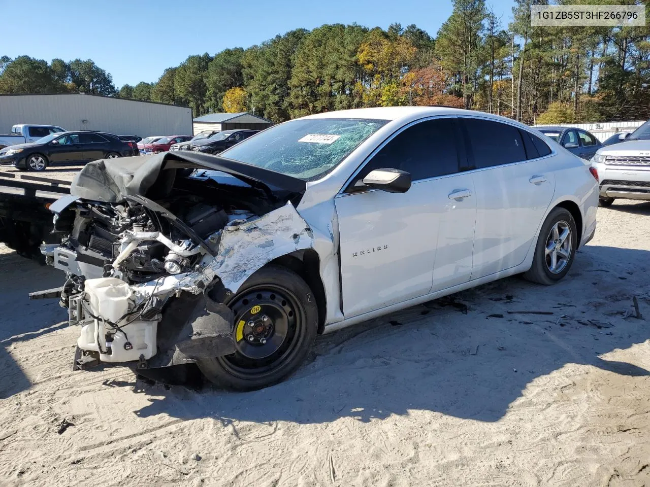 2017 Chevrolet Malibu Ls VIN: 1G1ZB5ST3HF266796 Lot: 77077744