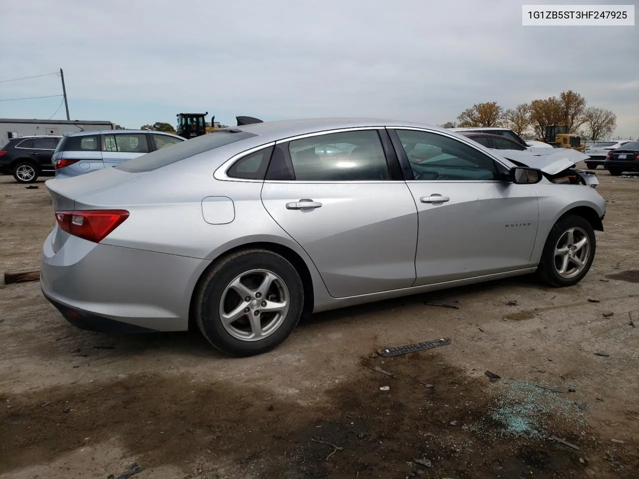 2017 Chevrolet Malibu Ls VIN: 1G1ZB5ST3HF247925 Lot: 77246974