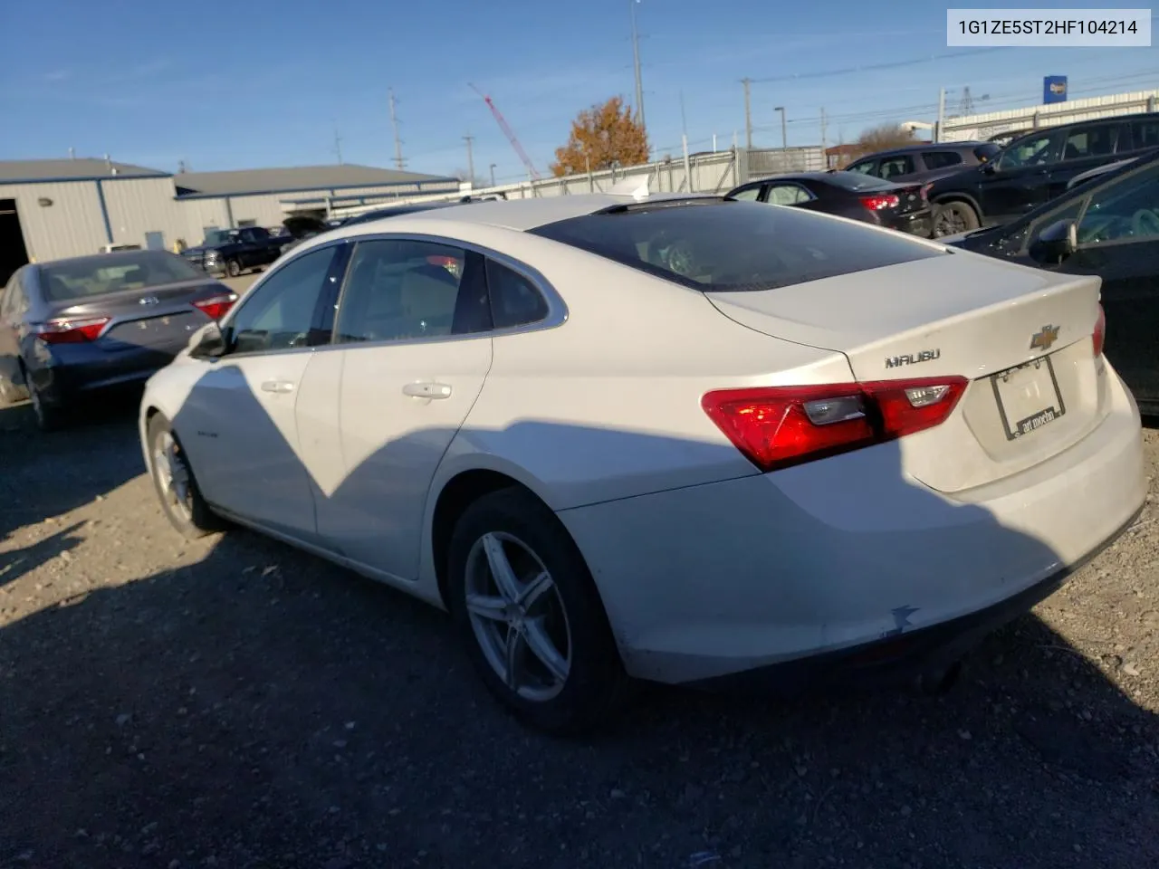 2017 Chevrolet Malibu Lt VIN: 1G1ZE5ST2HF104214 Lot: 77324274