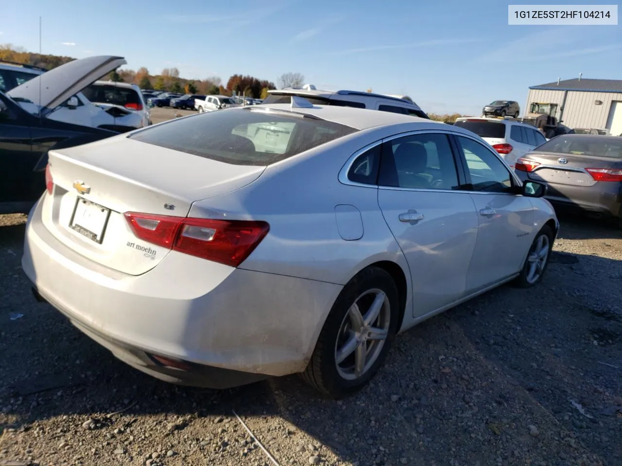 2017 Chevrolet Malibu Lt VIN: 1G1ZE5ST2HF104214 Lot: 77324274