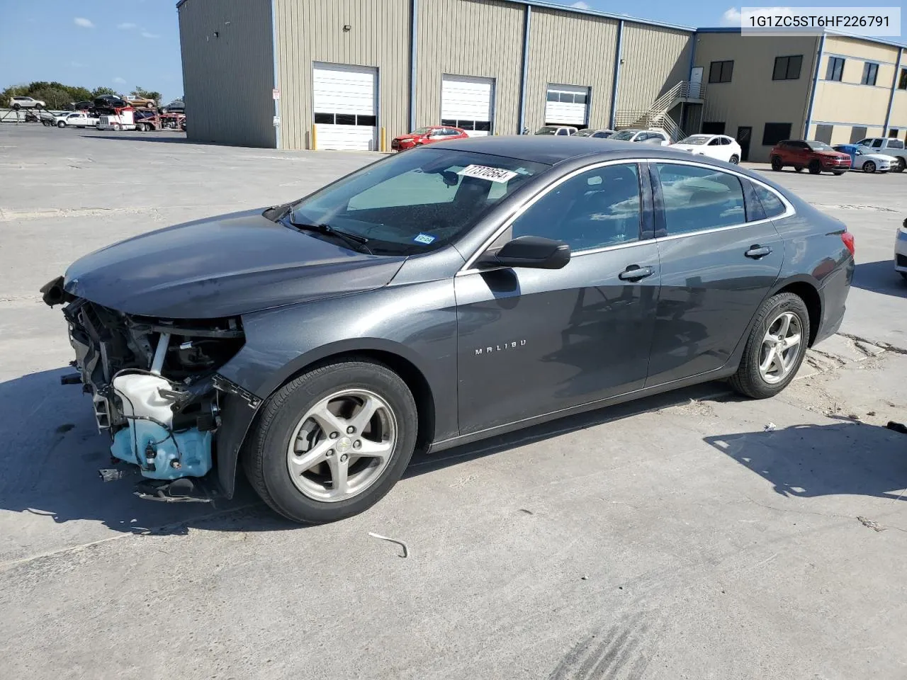 2017 Chevrolet Malibu Ls VIN: 1G1ZC5ST6HF226791 Lot: 77370564