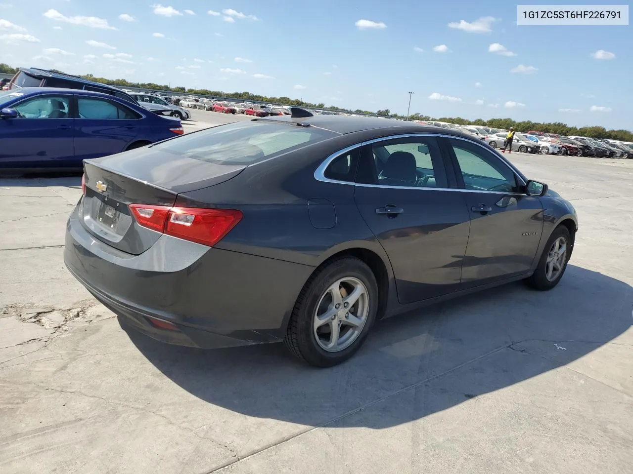 2017 Chevrolet Malibu Ls VIN: 1G1ZC5ST6HF226791 Lot: 77370564