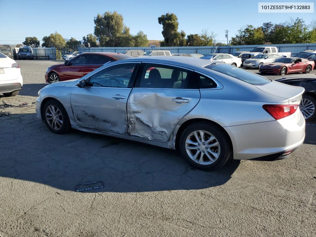 1G1ZE5ST9HF132883 2017 Chevrolet Malibu Lt