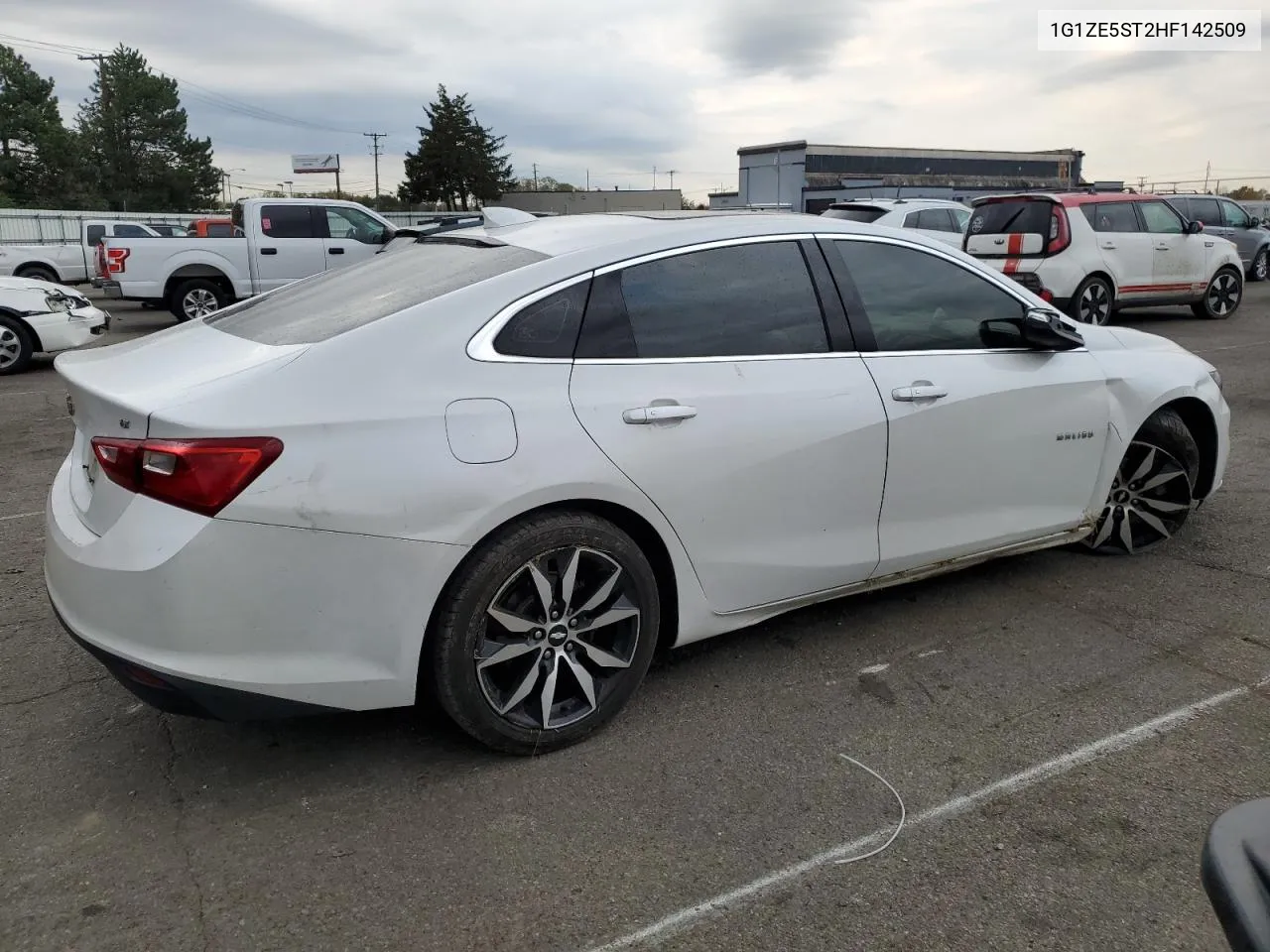 2017 Chevrolet Malibu Lt VIN: 1G1ZE5ST2HF142509 Lot: 77383794