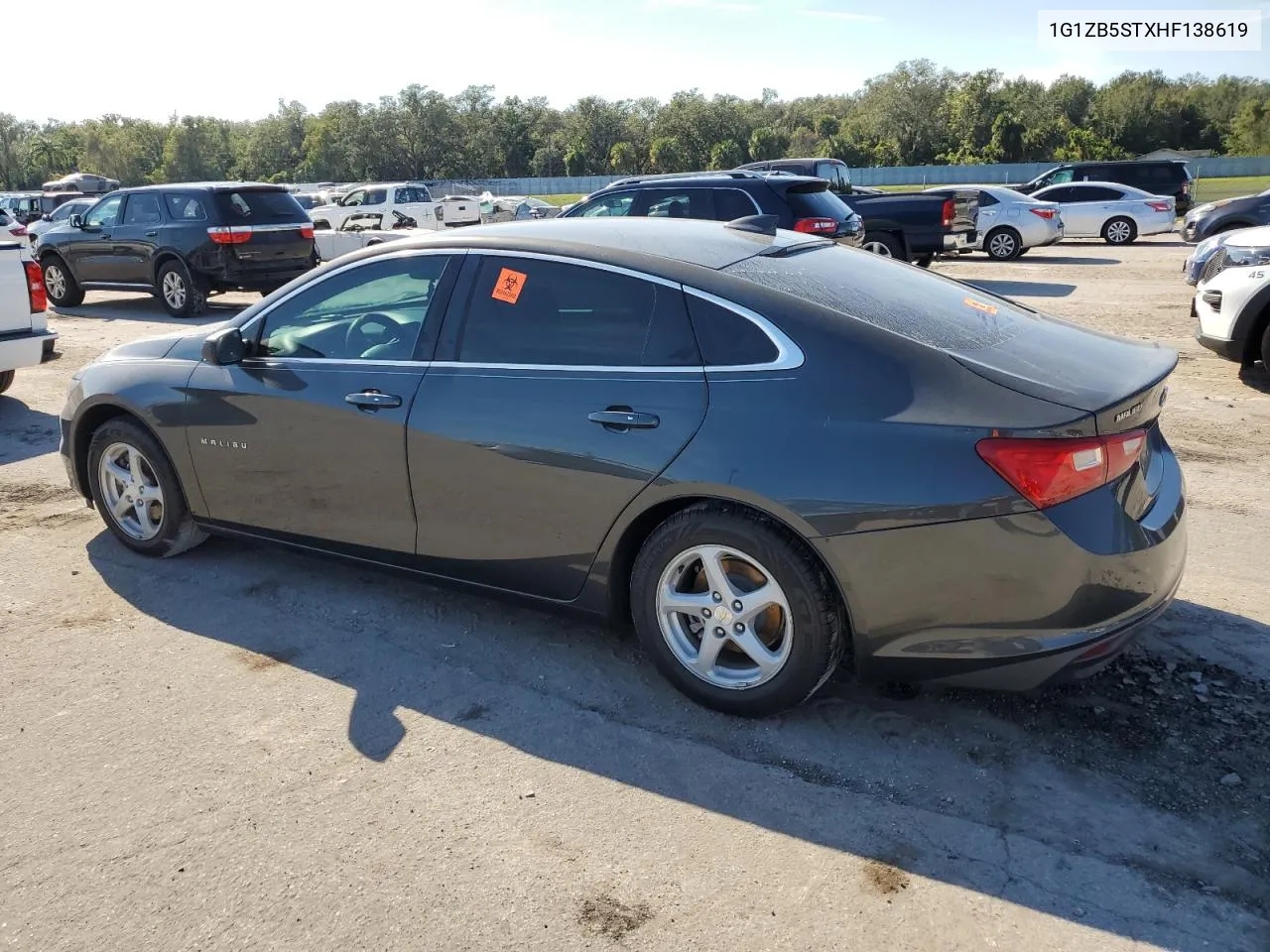 2017 Chevrolet Malibu Ls VIN: 1G1ZB5STXHF138619 Lot: 77406184