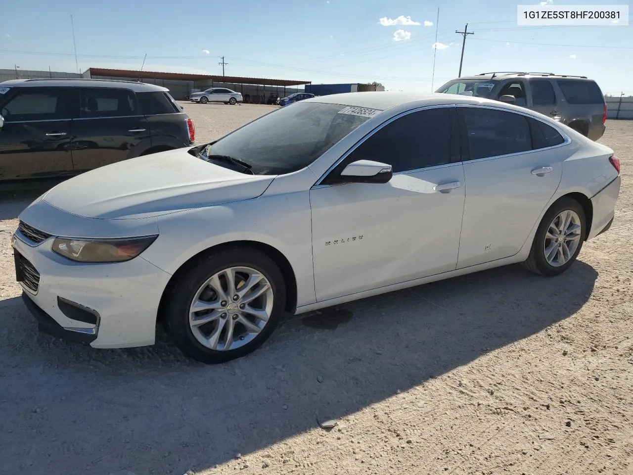 2017 Chevrolet Malibu Lt VIN: 1G1ZE5ST8HF200381 Lot: 77426524