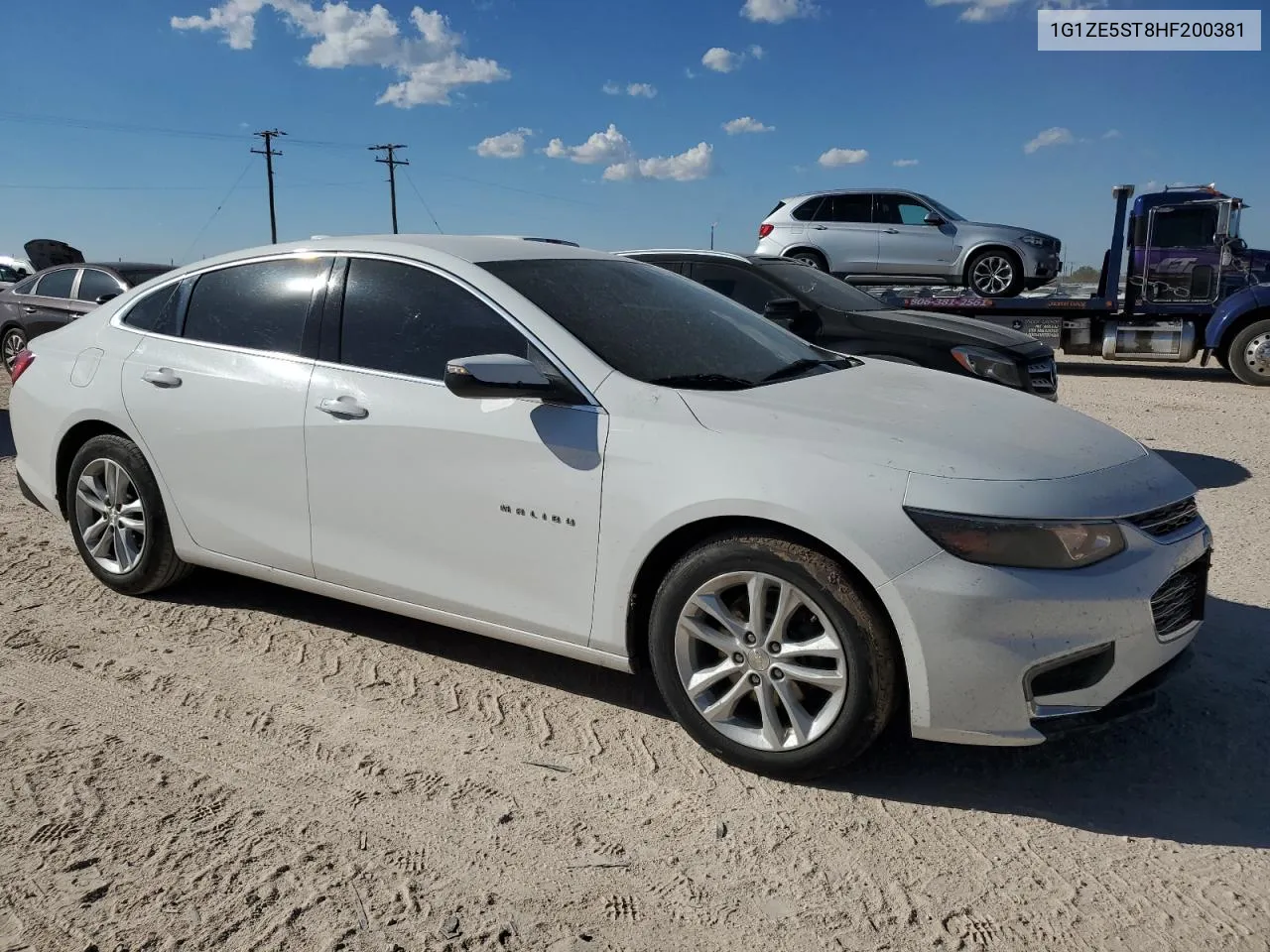 2017 Chevrolet Malibu Lt VIN: 1G1ZE5ST8HF200381 Lot: 77426524