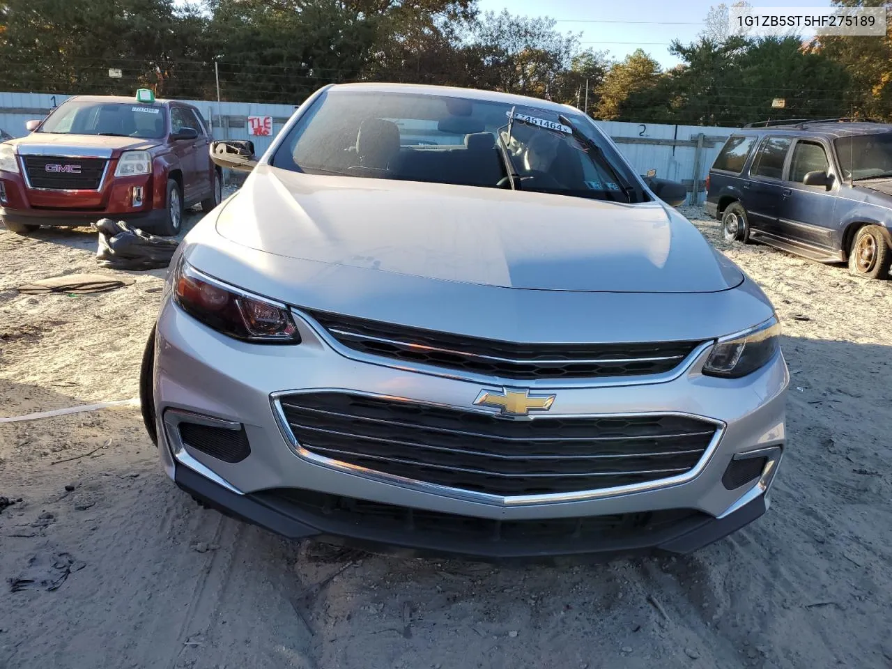 2017 Chevrolet Malibu Ls VIN: 1G1ZB5ST5HF275189 Lot: 77451464