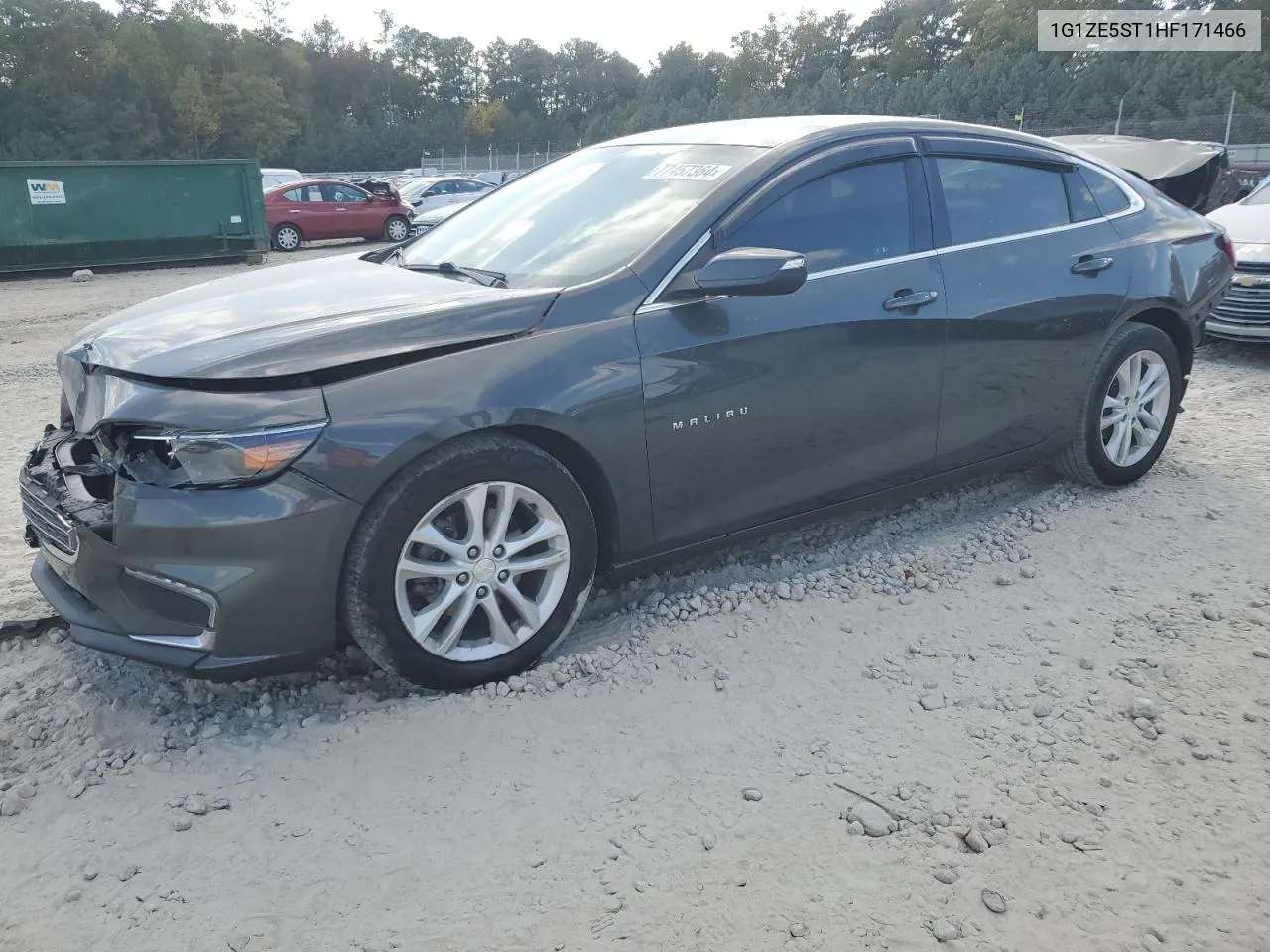 2017 Chevrolet Malibu Lt VIN: 1G1ZE5ST1HF171466 Lot: 77457364