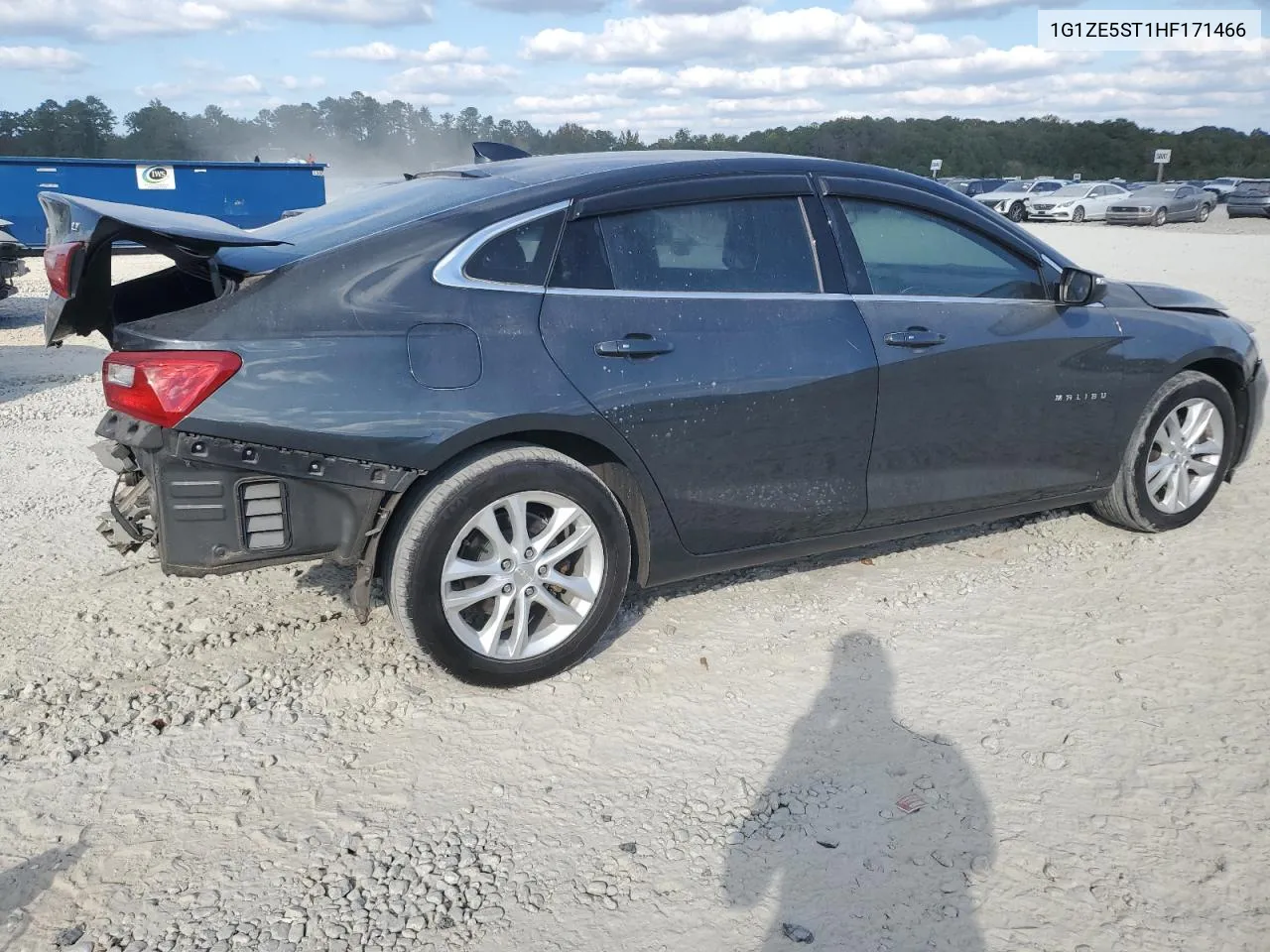 2017 Chevrolet Malibu Lt VIN: 1G1ZE5ST1HF171466 Lot: 77457364