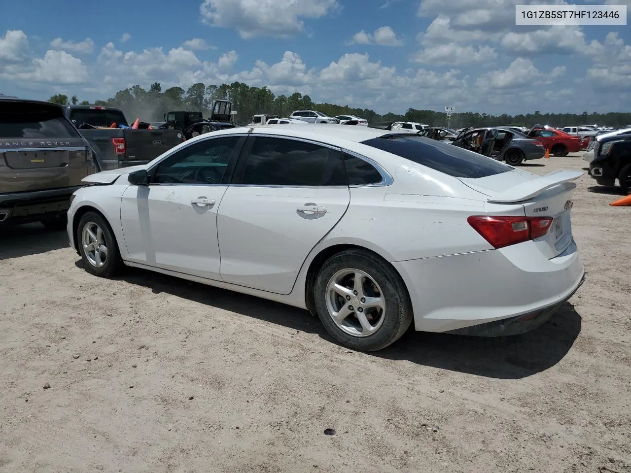 2017 Chevrolet Malibu Ls VIN: 1G1ZB5ST7HF123446 Lot: 77586614