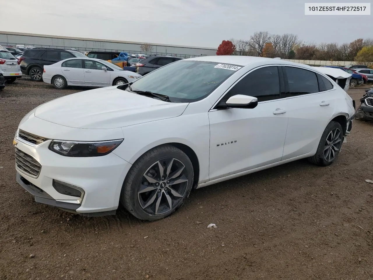 2017 Chevrolet Malibu Lt VIN: 1G1ZE5ST4HF272517 Lot: 77620014