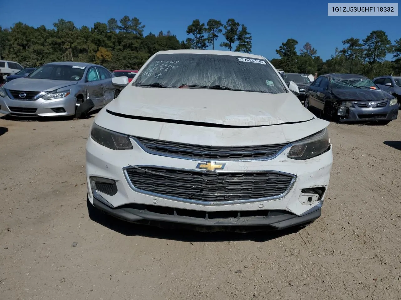 2017 Chevrolet Malibu Hybrid VIN: 1G1ZJ5SU6HF118332 Lot: 77838314