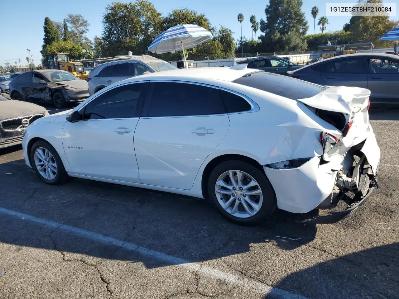 2017 Chevrolet Malibu Lt VIN: 1G1ZE5ST8HF210084 Lot: 77865414