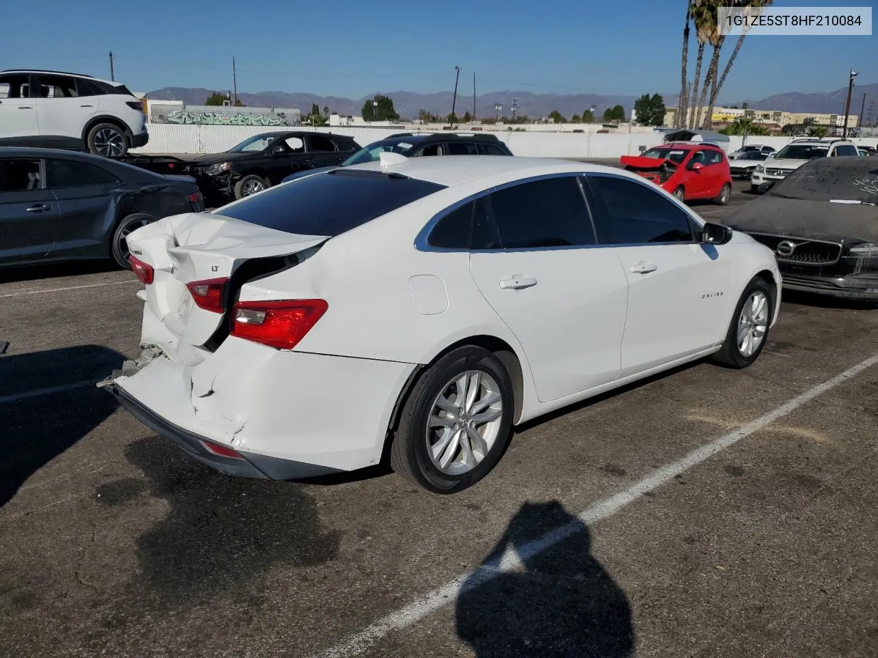 2017 Chevrolet Malibu Lt VIN: 1G1ZE5ST8HF210084 Lot: 77865414