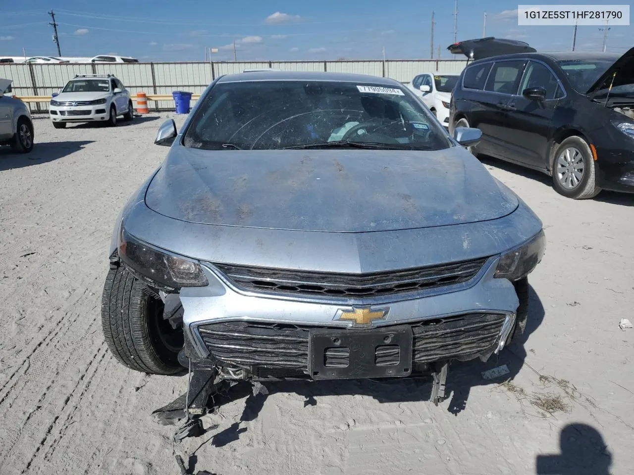 2017 Chevrolet Malibu Lt VIN: 1G1ZE5ST1HF281790 Lot: 77905094