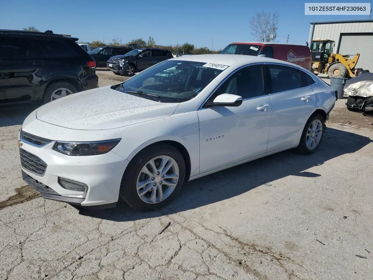 2017 Chevrolet Malibu Lt VIN: 1G1ZE5ST4HF230963 Lot: 77984814