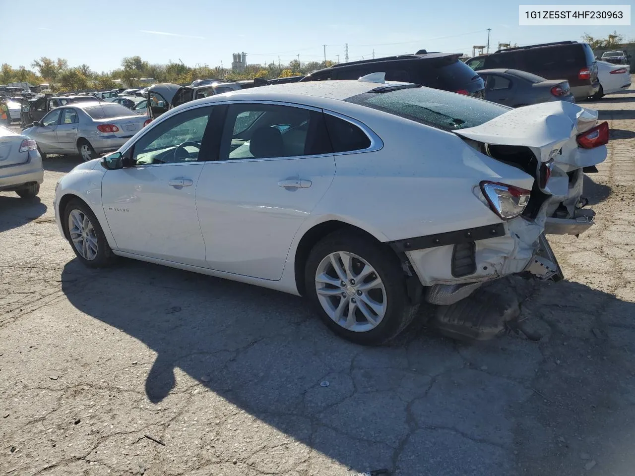 1G1ZE5ST4HF230963 2017 Chevrolet Malibu Lt